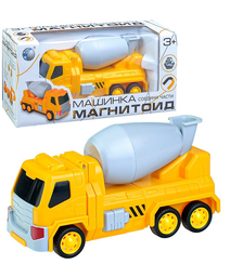 Машина "Строительная техника" в коробке