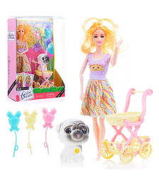 Кукла с аксессуарами, в коробке