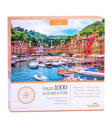 Пазл 1000 Портофино. Виа Терра.