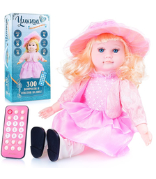 Кукла "Умница" интерактивная, с пультом управления, в коробке