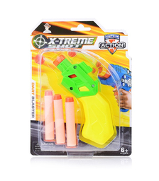 Пистолет с мягкими полимерными пулями, на листе