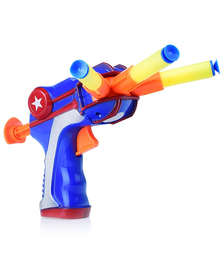 Пистолет с мягкими полимерными пулями, в пакете