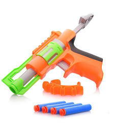 Пистолет с мягкими полимерными пулями, в пакете