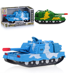 Танк на батарейках, в коробке