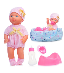 Пупс с аксессуарами, в пакете