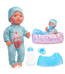 Пупс с аксессуарами, в пакете