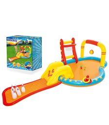 Игровой центр «Боулинг», с игрушками, 435 х 213 х 117 см, 314 л., от 2 лет, 53068 Bestway