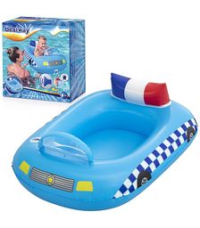 Лодочка надувная «Полицейская машина», 97 х 74 см, со звуком, от 3 лет, 34153 Bestway