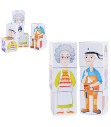 Кубики Профессии, из 6-ти штук