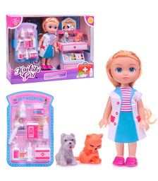 Кукла с аксессуарами, в коробке