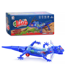 Ящерица на батарейках, в коробке