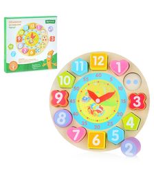 Часы с объемными вкладышами в коробке