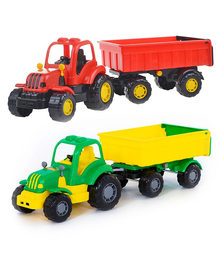 Трактор с прицепом №1 "Крепыш"