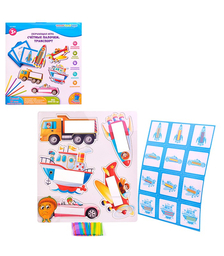 Обучающая игра "Счётные палочки. Транспорт"