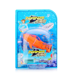 Рыбка на батарейках, на листе