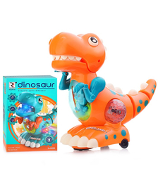 Динозавр на батарейках, в коробке