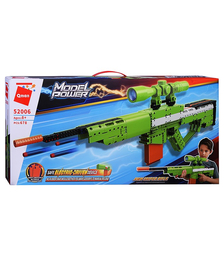 Конструктор, стреляет софт-патронами (678 дет.)