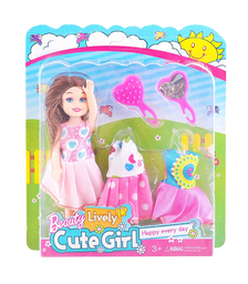 Кукла с дополнительными нарями и  аксессуарами