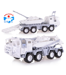 Военный тягач "Арктика" с танком