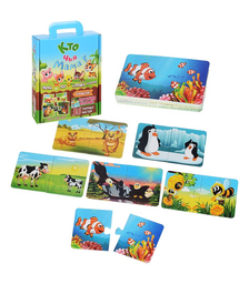 Пазлы "Кто Чья Мама"