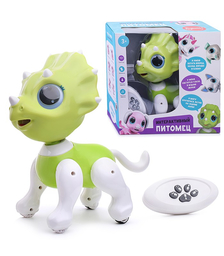 Интерактивная игрушка "Динозаврик" в коробке