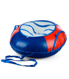 Санки-ватрушка, серия "Спорт", 85см, сине-красная