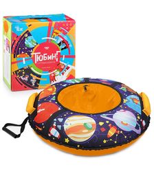 Игрушка. Тюбинг с круговым дизайном (с планетами)