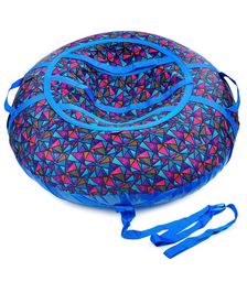 Санки-ватрушка, серия "Принт", 70см, принт "Градиент"