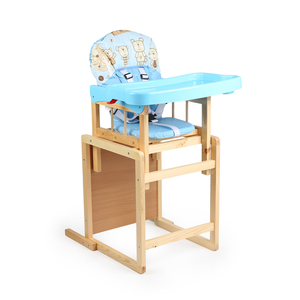Стол-стул для кормления ''Мишутка'', цвет голубой, Глобэкс
