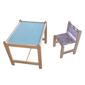 Набор игровой мебели "Малыш-2" (стол+стул) столешн. синяя / Утки син. Гном
