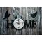 Деревянные часы Home