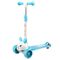 Самокат 3-х кол., PU, синий