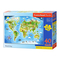 Пазлы 40 "Карта мира" MAXI